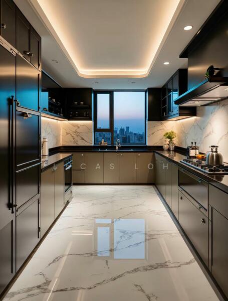 Service Residence for Sale at Quaver Residence - Lucas Loh - Kitchen - PropertyGuru.com.my