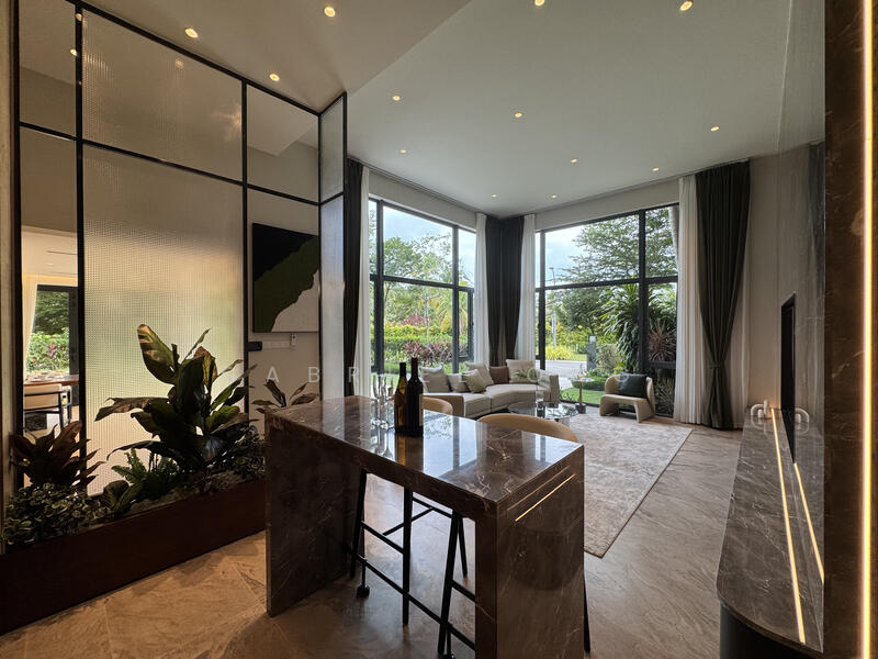 Rumah Kluster untuk Dijual di Forest City (Gelang Patah) - Gabriel Ong - Living Room - PropertyGuru.com.my