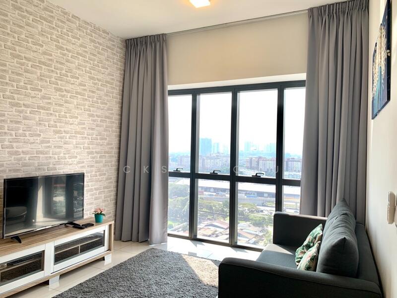 Service Residence for Rent at Icon Residenz @ Icon City - Jackson Chua - Living Room - PropertyGuru.com.my