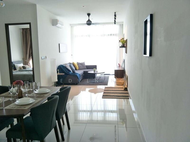 Service Residence for Sale at TriTower Residence @ Johor Bahru Sentral - Edven Ng - Living Room - PropertyGuru.com.my