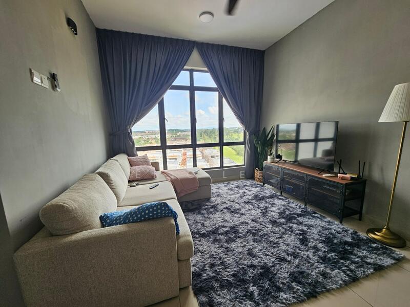 Service Residence for Sale at ARC @ Austin Hills - Eric Lee - Living Room - PropertyGuru.com.my