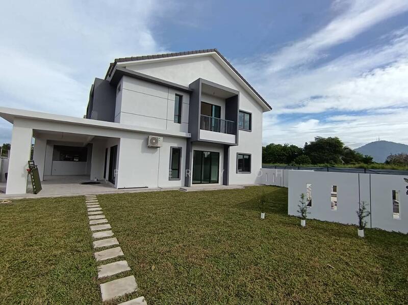 New Double Storrey Terrace Near Bukit Minyak untuk Untuk Dijual - RM 779,000, Mac 2026 - Exterior - PropertyGuru.com.my