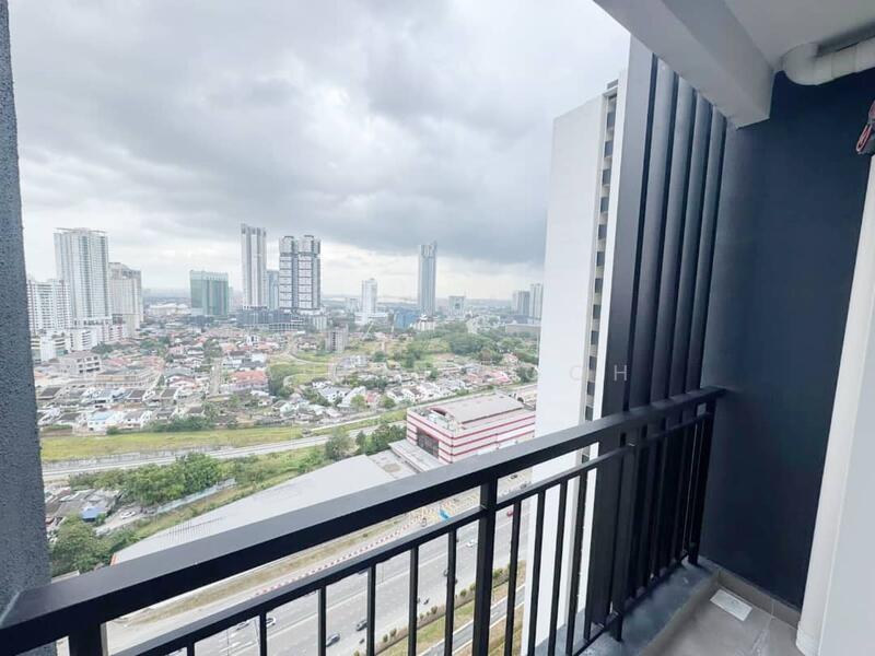 Service Residence for Rent at TRELLIS RESIDENCES - Pauline Goh - Balcony - PropertyGuru.com.my