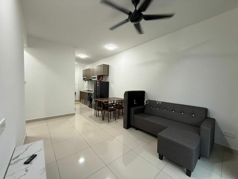 Service Residence for Rent at Country Garden Central Park - Grace Low - Living Room - PropertyGuru.com.my