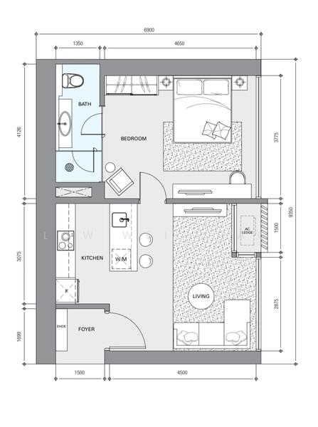 Service Residence for Rent at Star Residences One - Low Wei Chao - PropertyGuru.com.my