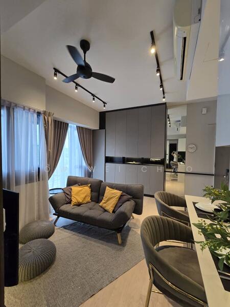 Service Residence for Rent at Star Residences One - Low Wei Chao - Living Room - PropertyGuru.com.my