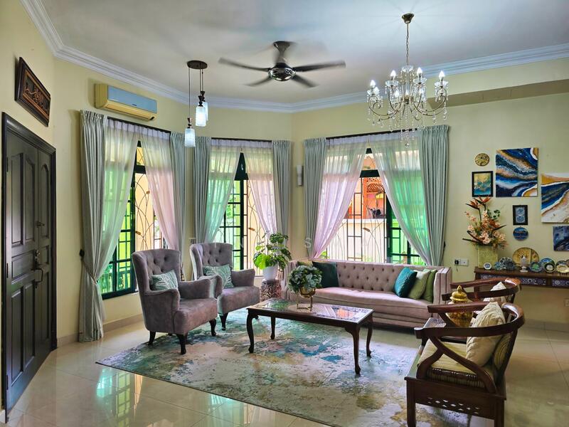 Semi-Detached House for Sale in Kota Warisan (Sepang) - Fatin Ismail - Living Room - PropertyGuru.com.my