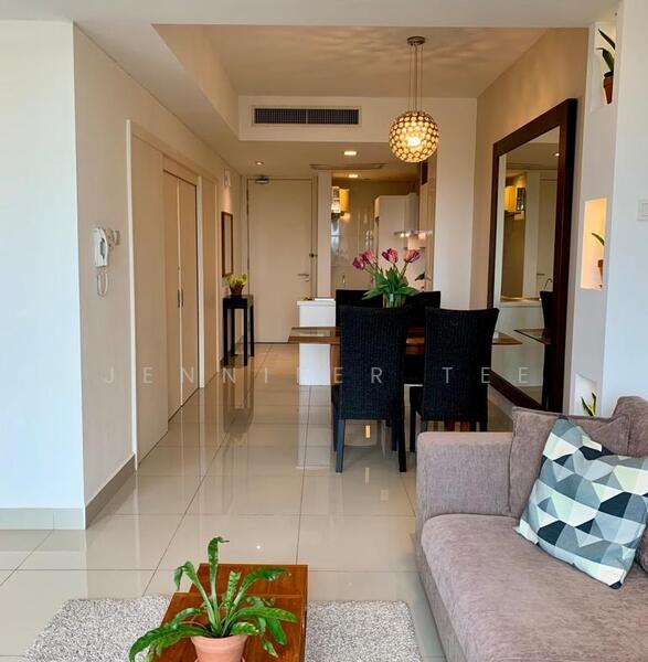 Service Residence for Rent at Solaris Dutamas - Jennifer Tee - Living Room - PropertyGuru.com.my