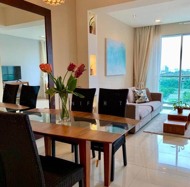 Service Residence for Rent at Solaris Dutamas - Jennifer Tee - Living Room - PropertyGuru.com.my