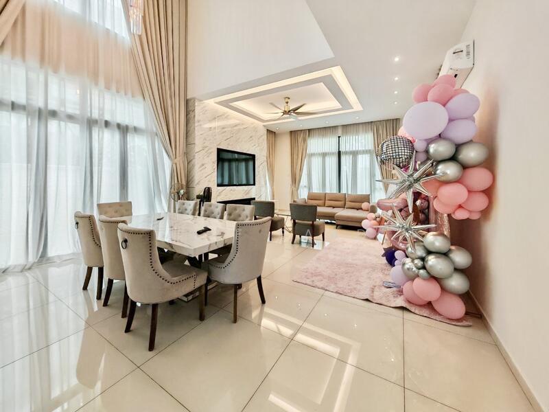 Semi-Detached House for Sale in Cyberjaya (Selangor) - Alif Saad - Living Room - PropertyGuru.com.my