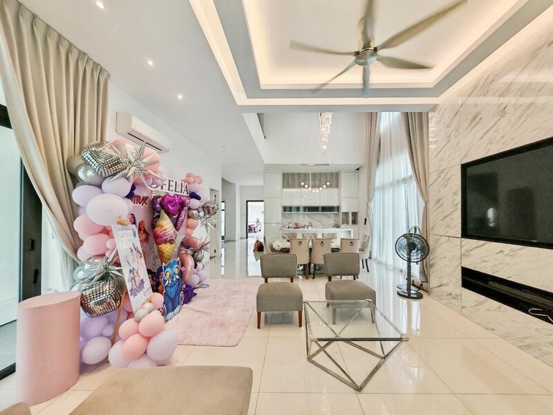 Semi-Detached House for Sale in Sepang (Selangor) - Alif Saad - Living Room - PropertyGuru.com.my