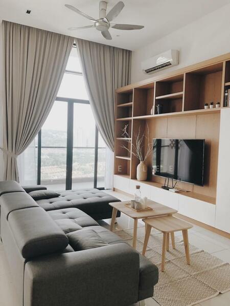 Service Residence for Rent at Park Regent @Desa Park City - Elaine Lee - Living Room - PropertyGuru.com.my