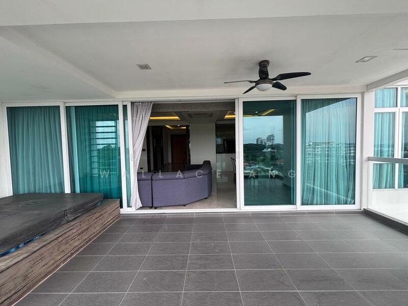 Summerscape Luxury Condominium untuk Untuk Disewa - RM 8,000 /bulan, Feb 2026 - Balcony - PropertyGuru.com.my