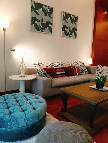 Straits Quay (The Suites at Waterside) untuk Untuk Disewa - RM 5,000 /bulan, Feb 2026 - Living Room - PropertyGuru.com.my