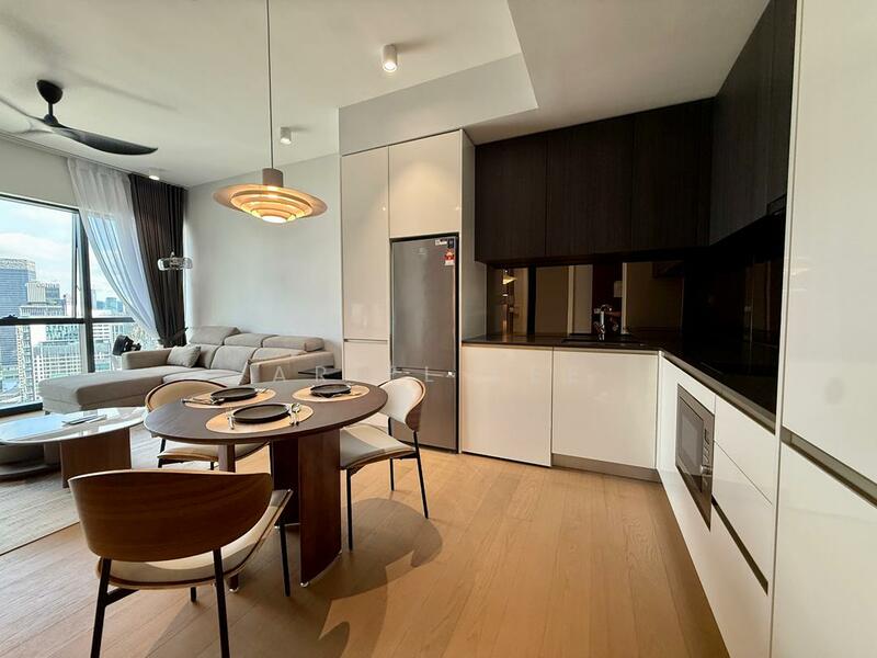 Service Residence for Rent at TRX Residences - Ariel Lee - Living Room - PropertyGuru.com.my