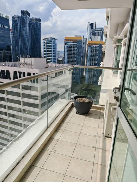 Service Residence for Rent at Binjai Residency - Afiq Iqbal - Balcony - PropertyGuru.com.my