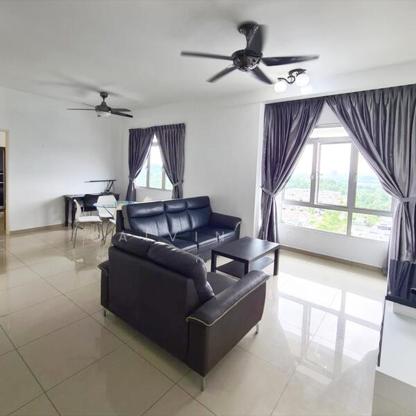 Condominium for Sale at Fairway Suites - Calvin Lee - Living Room - PropertyGuru.com.my