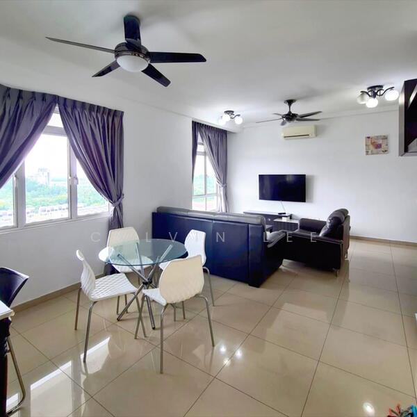 Condominium for Sale at Fairway Suites - Calvin Lee - Living Room - PropertyGuru.com.my