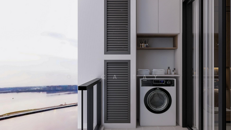 Apartment for Sale at R&F Princess Cove Phase 3-New Casa Suites - Gucca Tay - Balcony - PropertyGuru.com.my