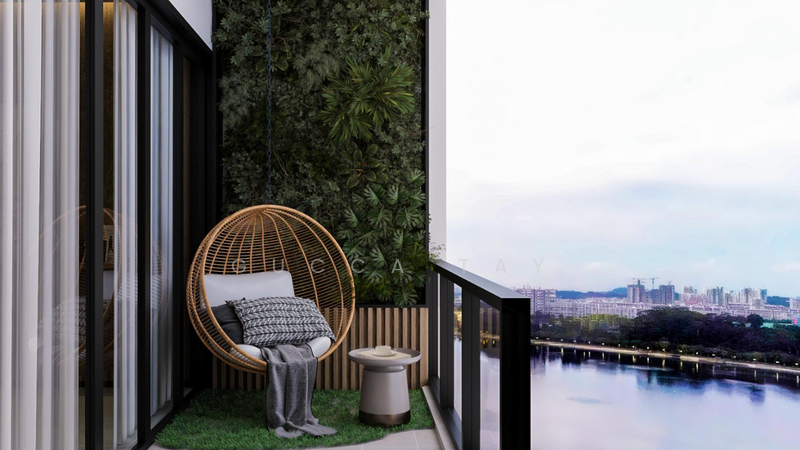 Apartment for Sale at R&F Princess Cove Phase 3-New Casa Suites - Gucca Tay - Balcony - PropertyGuru.com.my