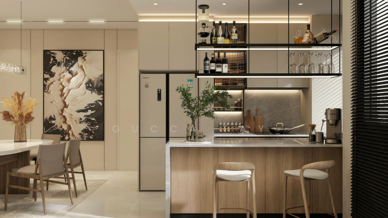 Apartment for Sale at R&F Princess Cove Phase 3-New Casa Suites - Gucca Tay - Kitchen - PropertyGuru.com.my