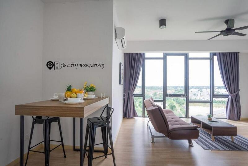 Service Residence for Rent at Cube 8 Teens - Dominic Chow - Living Room - PropertyGuru.com.my