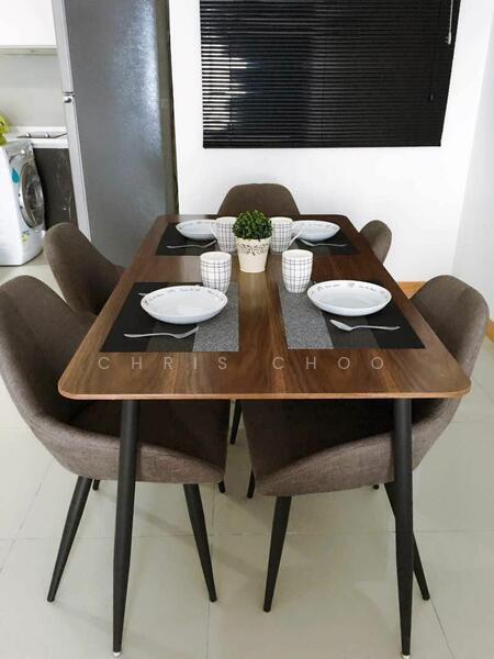 Service Residence for Rent at KL Gateway Residences - Chris Choo - Dining Room - PropertyGuru.com.my