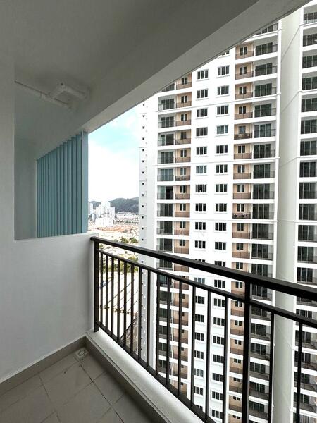 Condominium for Rent at Havana Beach Residences - CY Tan - Balcony - PropertyGuru.com.my
