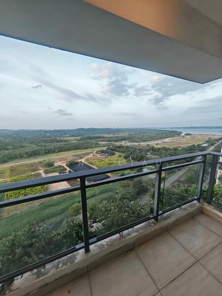 Kondominium untuk Disewa di Forest City (Gelang Patah) - Ling Liau - Balcony - PropertyGuru.com.my