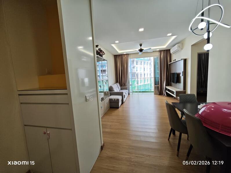 Service Residence for Rent at Greenfield Regency - Sow . - Living Room - PropertyGuru.com.my
