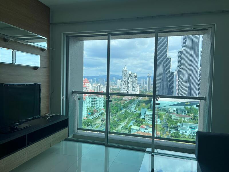Service Residence for Rent at Solaris Dutamas - Anjoe Chua - Living Room - PropertyGuru.com.my