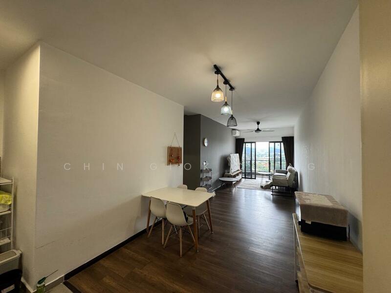 Condominium for Rent at Maya@Likas - Chin Giok Ching - Living Room - PropertyGuru.com.my