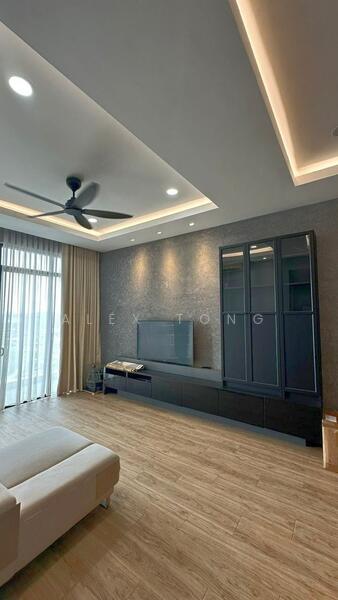 Service Residence for Rent at Conezion Residences - Alex Tong - Living Room - PropertyGuru.com.my