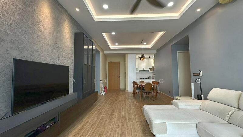 Service Residence for Rent at Conezion Residences - Alex Tong - Living Room - PropertyGuru.com.my