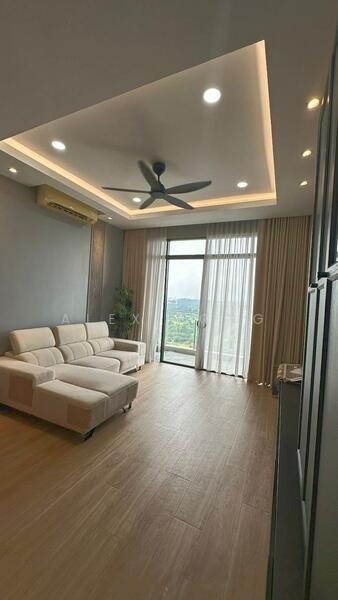 Service Residence for Rent at Conezion Residences - Alex Tong - Living Room - PropertyGuru.com.my