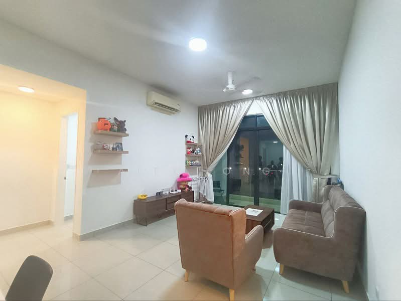 Service Residence for Rent at Conezion Residences - Alex Tong - Living Room - PropertyGuru.com.my