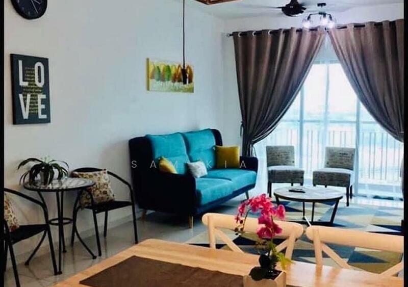 Service Residence for Rent at Habitus @ City of Elmina - SAM KIAT - Living Room - PropertyGuru.com.my