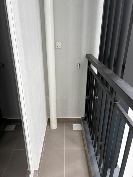 Service Residence for Rent at TRELLIS RESIDENCES - Vinna Loh - Balcony - PropertyGuru.com.my