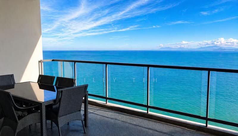 Kondominium untuk Dijual di Infinity Beachfront Condominium - Billy Teh - Balcony - PropertyGuru.com.my