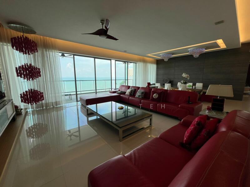 Condominium for Sale at Infinity Beachfront Condominium - Billy Teh - Living Room - PropertyGuru.com.my