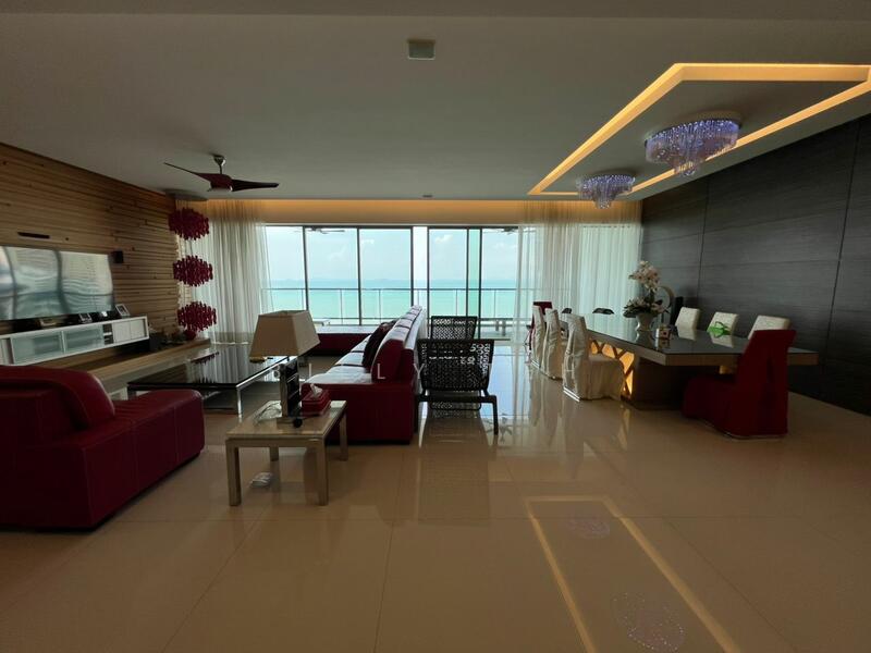 Condominium for Sale at Infinity Beachfront Condominium - Billy Teh - Living Room - PropertyGuru.com.my