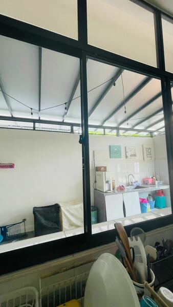 2-storey Terraced House for Sale in Denai Alam (Shah Alam) - Intan Fauziah Mohd Nazir - Wet Kitchen and drying yard  - PropertyGuru.com.my