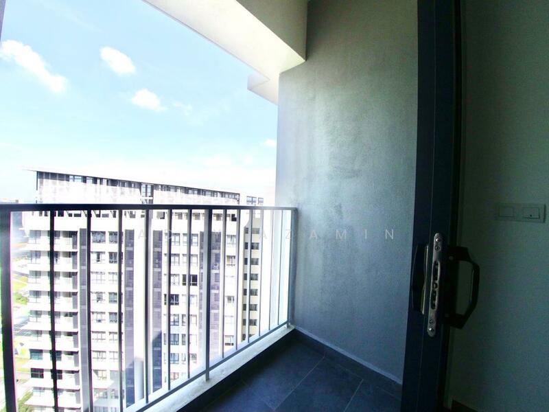 Service Residence for Rent at SUNSURIA FORUM SERVICED APARTMENT - Adly Azamin - Balcony - PropertyGuru.com.my