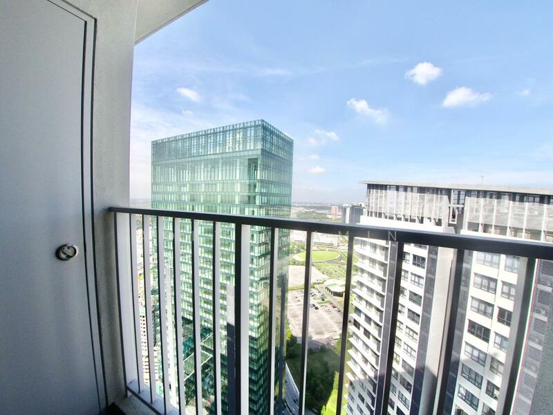 Service Residence for Rent at SUNSURIA FORUM SERVICED APARTMENT - Adly Azamin - Balcony - PropertyGuru.com.my