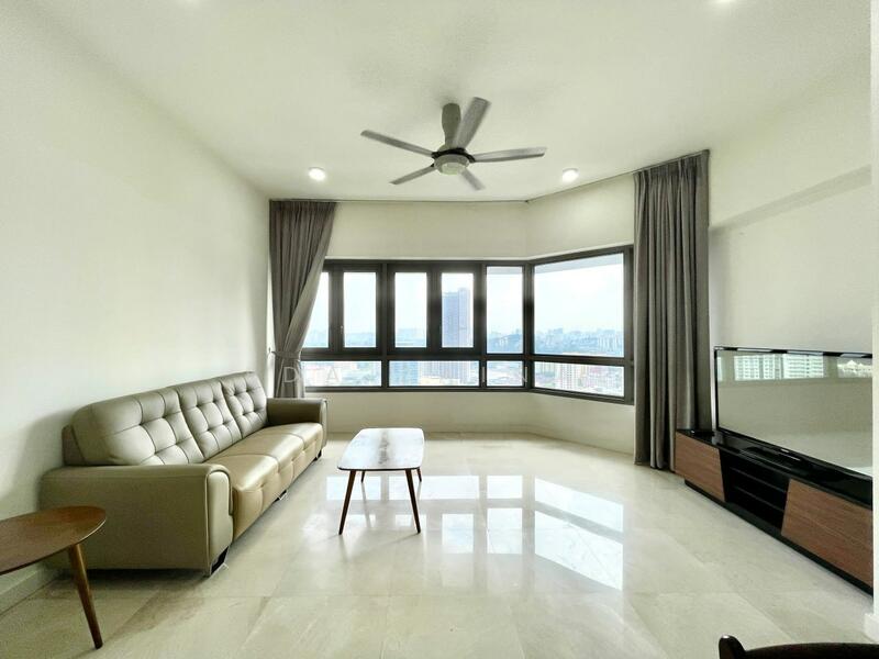 Service Residence for Sale at The Sentral Residences - Eda Zainal - Living Room - PropertyGuru.com.my