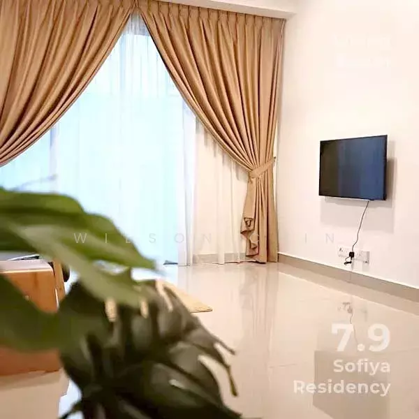 Condominium for Rent at Sofiya Residensi - Wilson Chin - Living Room - PropertyGuru.com.my