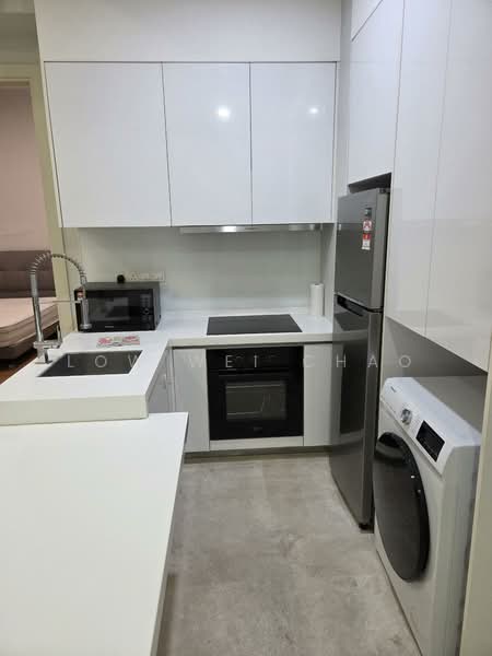 Service Residence for Rent at Vogue Suites One - Low Wei Chao - Kitchen - PropertyGuru.com.my
