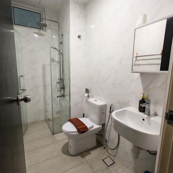 Service Residence for Rent at Twin Galaxy (Dwi Galaksi) - Jensen Goh - Bathroom - PropertyGuru.com.my