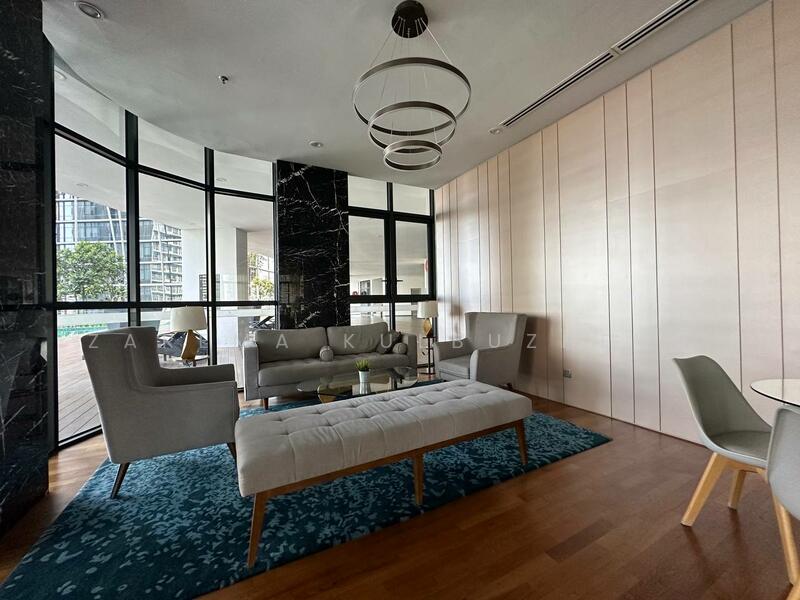 Service Residence for Sale at KL Gateway Premium Residences - Zarema Kulbuzheva - Living Room - PropertyGuru.com.my