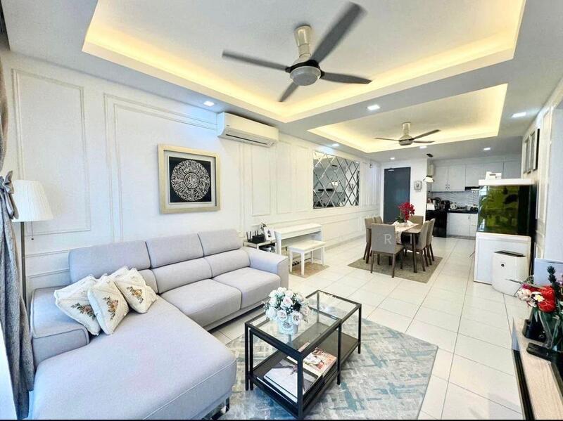Service Residence for Sale at Metia Residence - Tengku Zairi - Living Room - PropertyGuru.com.my